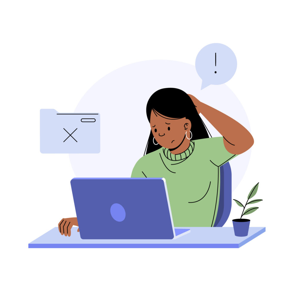 erros na tua paxina web